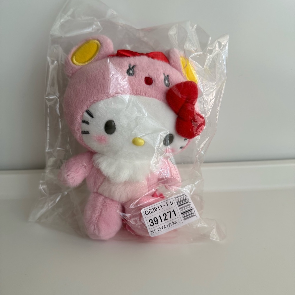 Sanrio Hello Kitty in Pink Mouse Costume Plush